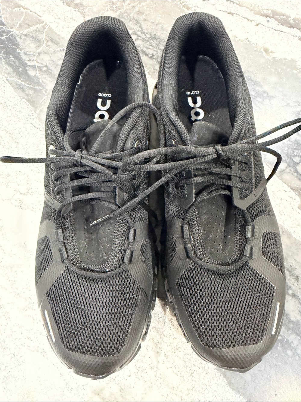 On Running Black Men's Athletic Running Sneakers